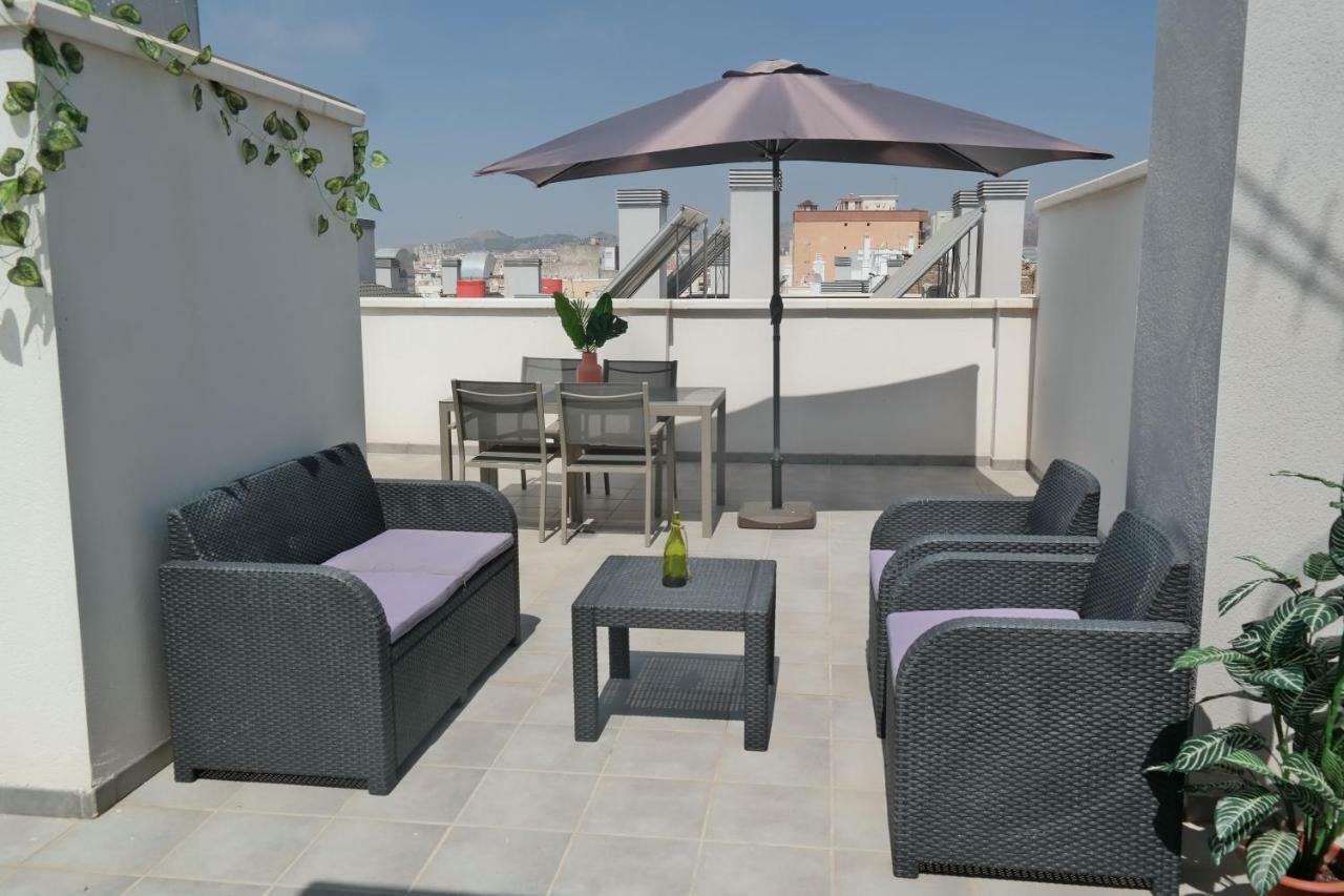 Penthouse Apartment & Pool Malaga Center エクステリア 写真